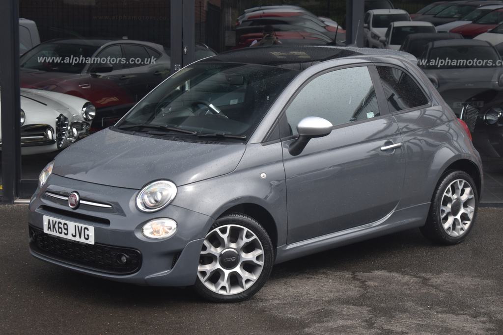 Fiat 500 1.2 Rock Star Hatchback Euro 6 Grey #4