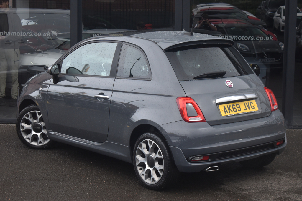 Fiat 500 1.2 Rock Star Hatchback Euro 6 Grey #2