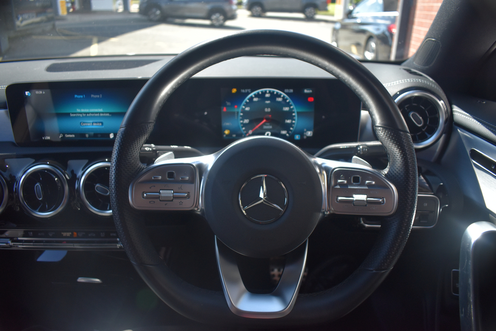Mercedes-Benz CLA Class Coupe White #48