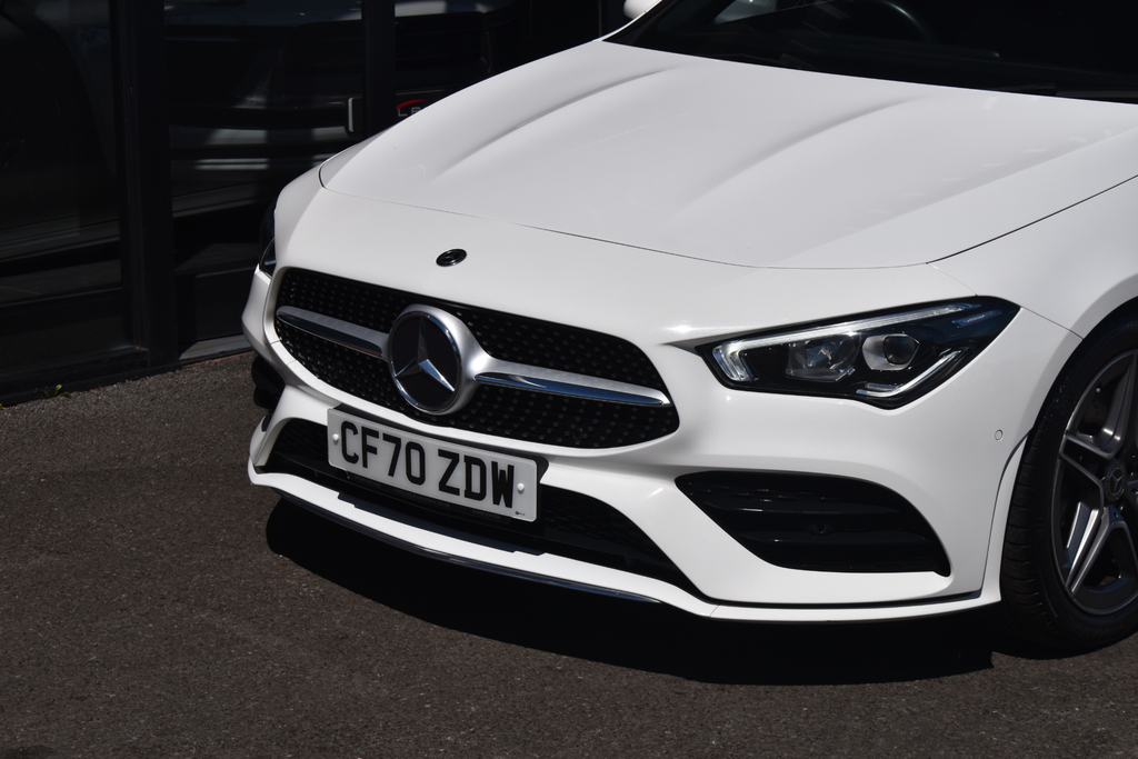 Mercedes-Benz CLA Class Coupe White #18