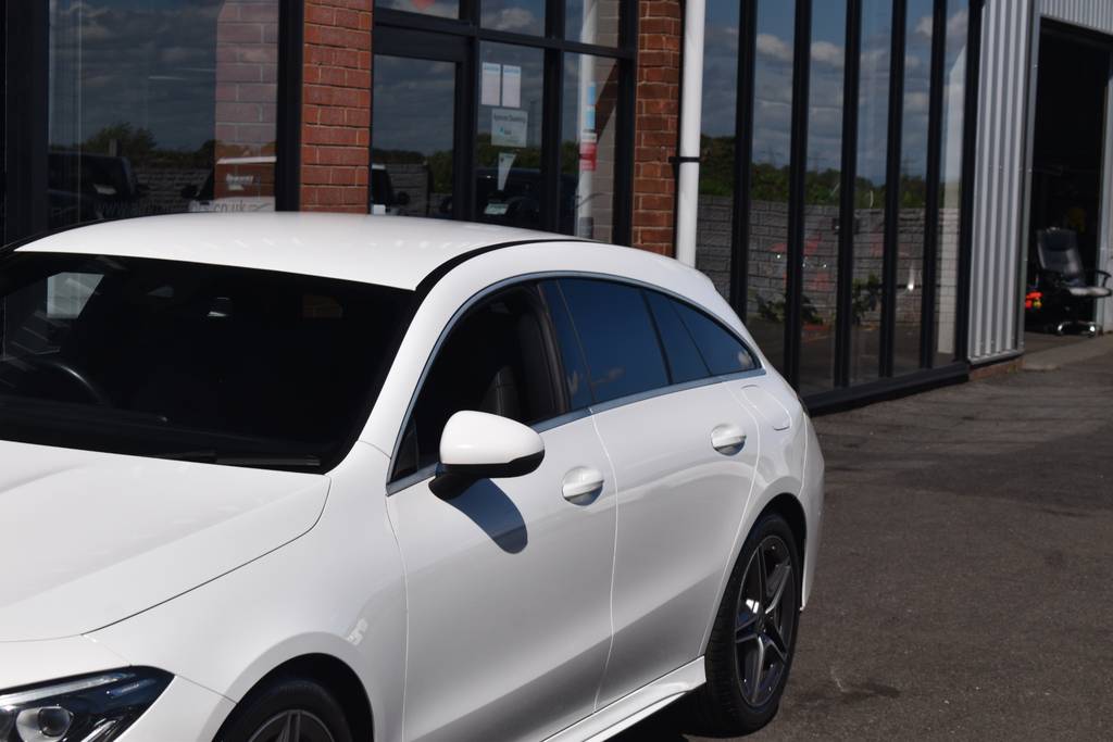 Mercedes-Benz CLA Class Coupe White #20