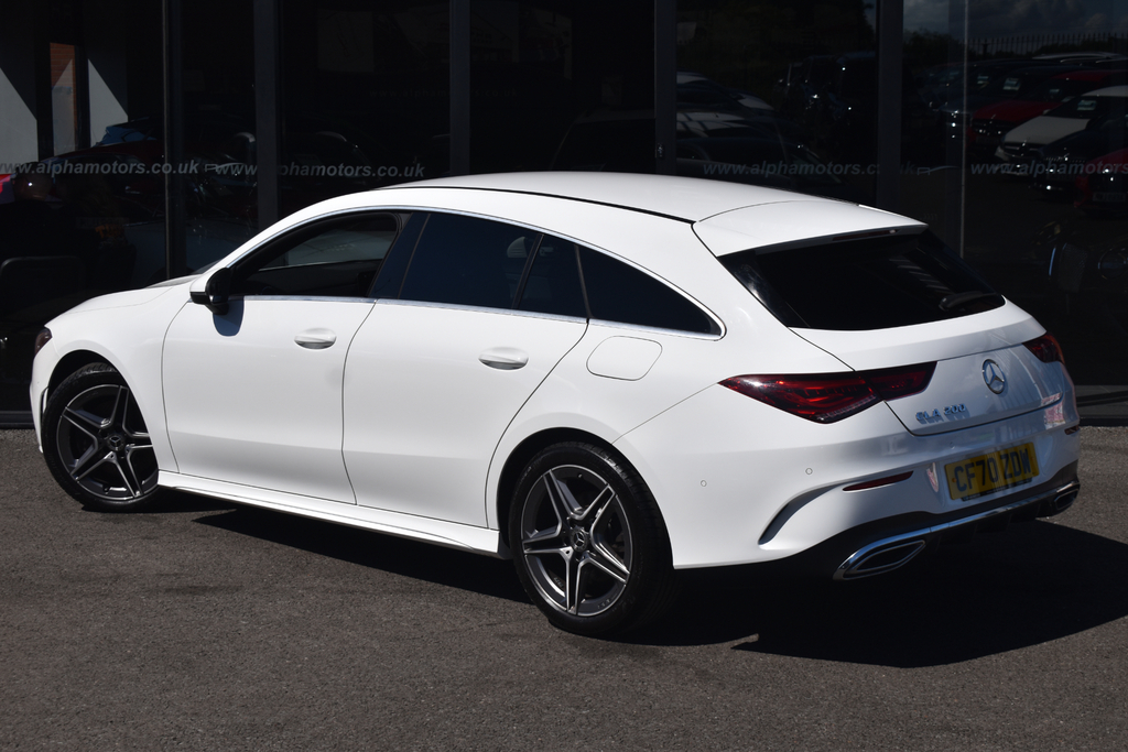 Mercedes-Benz CLA Class Coupe White #2