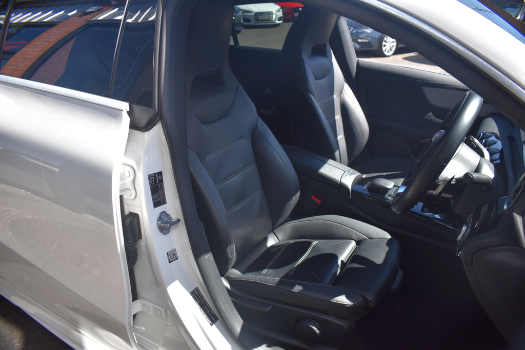 Mercedes-Benz CLA Class Coupe White #7
