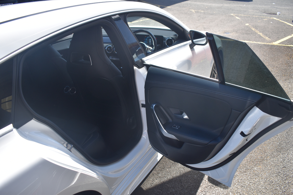 Mercedes-Benz CLA Class Coupe White #26
