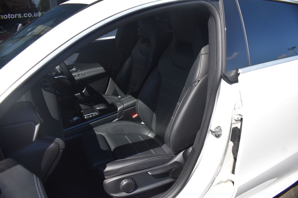 Mercedes-Benz CLA Class Coupe White #10