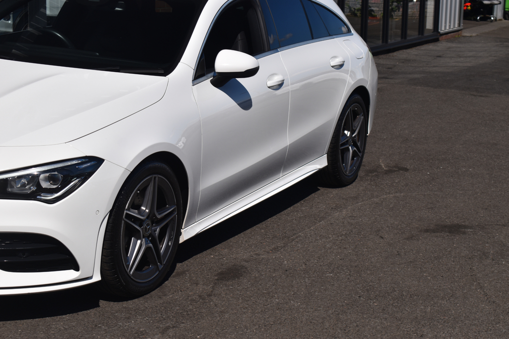 Mercedes-Benz CLA Class Coupe White #21