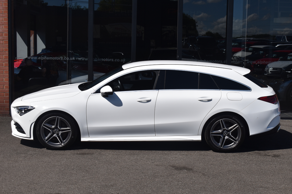 Mercedes-Benz CLA Class Coupe White #13