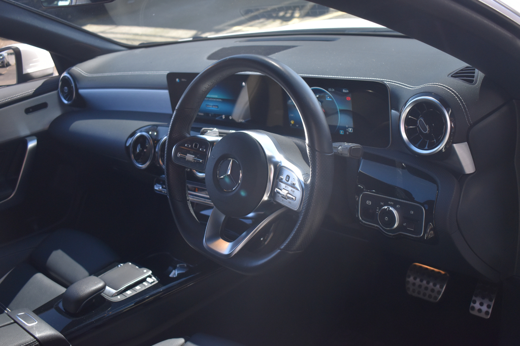 Mercedes-Benz CLA Class Coupe White #23