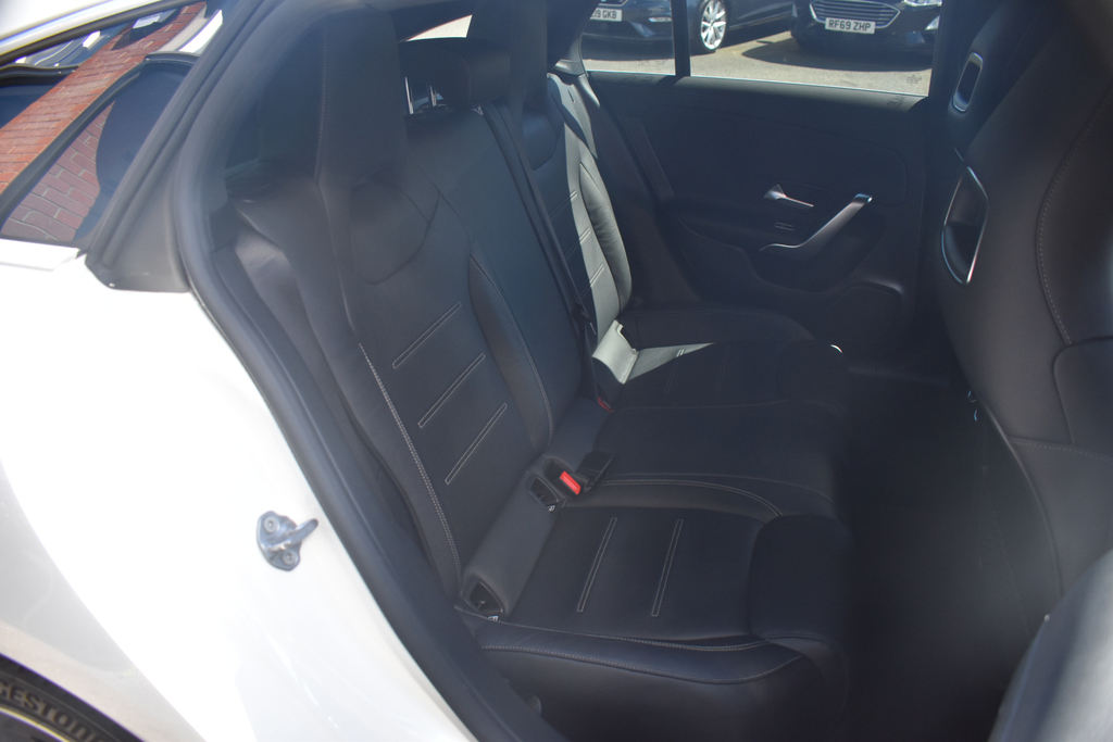 Mercedes-Benz CLA Class Coupe White #28