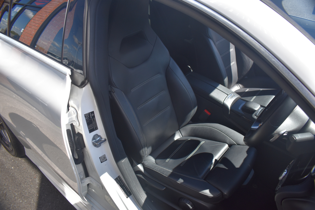 Mercedes-Benz CLA Class Coupe White #24