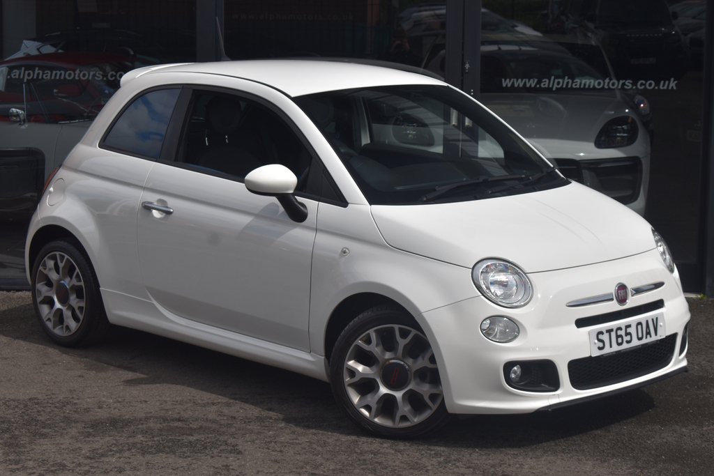 Fiat 500 1.2 Lounge Grey #1