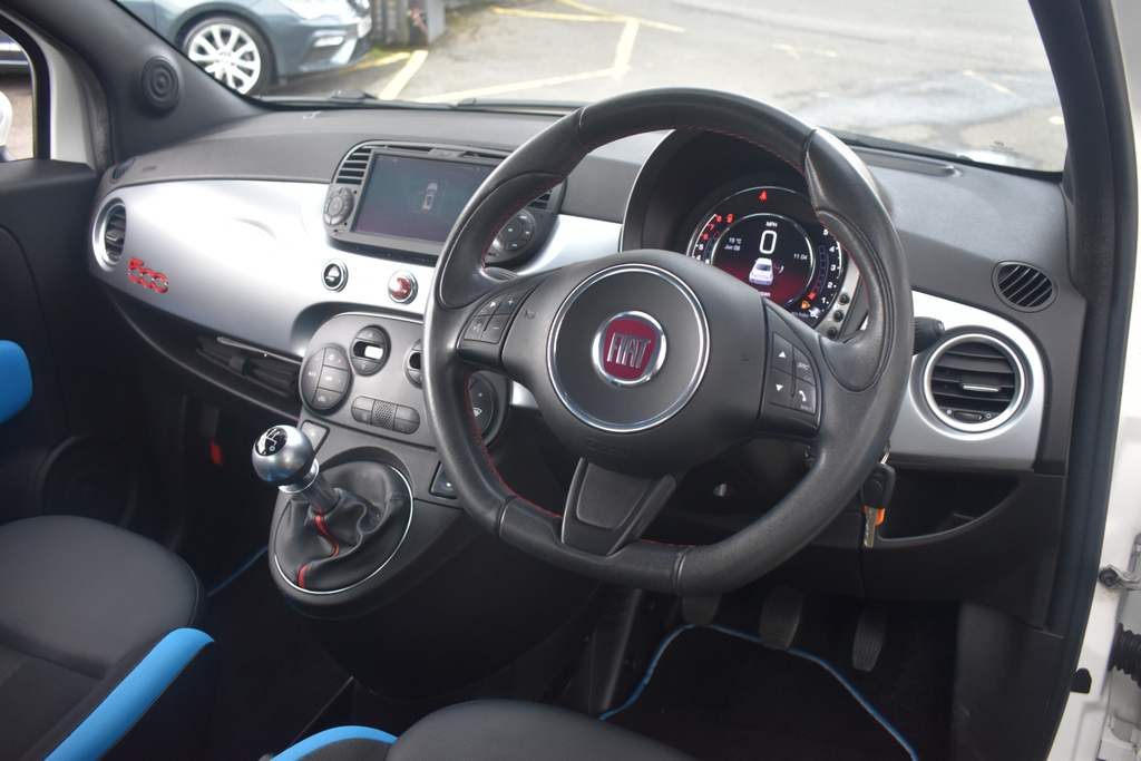 Fiat 500 1.2 Lounge Grey #8