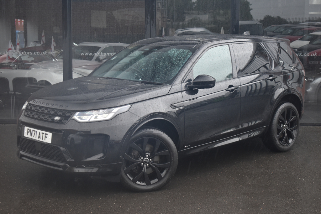 Land Rover Discovery Sport Dynamic Se Black #4