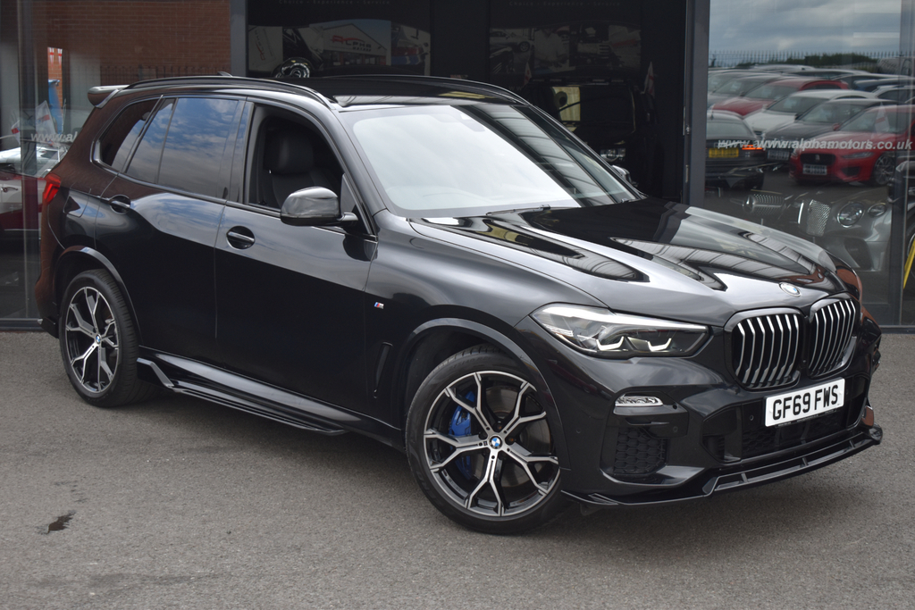 BMW X5 3.0 30D M Sport Suv Xdrive Euro 6 Black