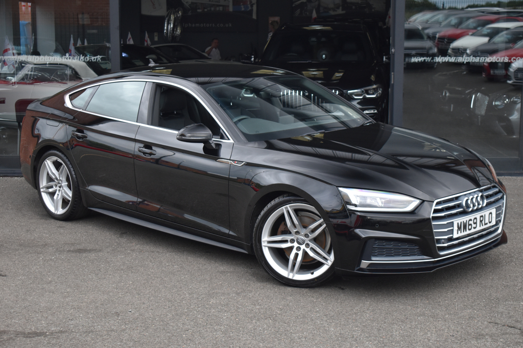 Audi A5 2.0 Tfsi 35 S Line Sportback S Tronic E Black