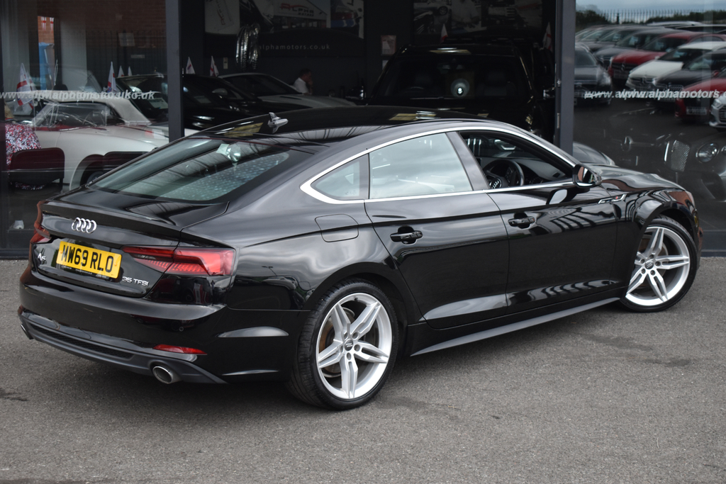 Audi A5 2.0 Tfsi 35 S Line Sportback S Tronic E Black #5