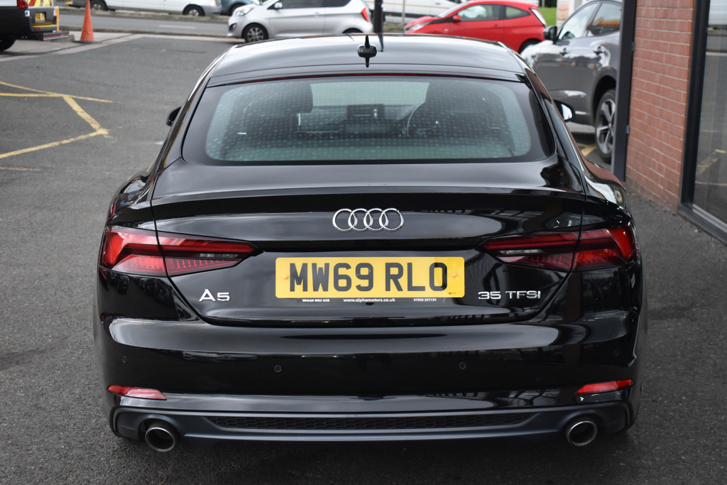 Audi A5 2.0 Tfsi 35 S Line Sportback S Tronic E Black #6