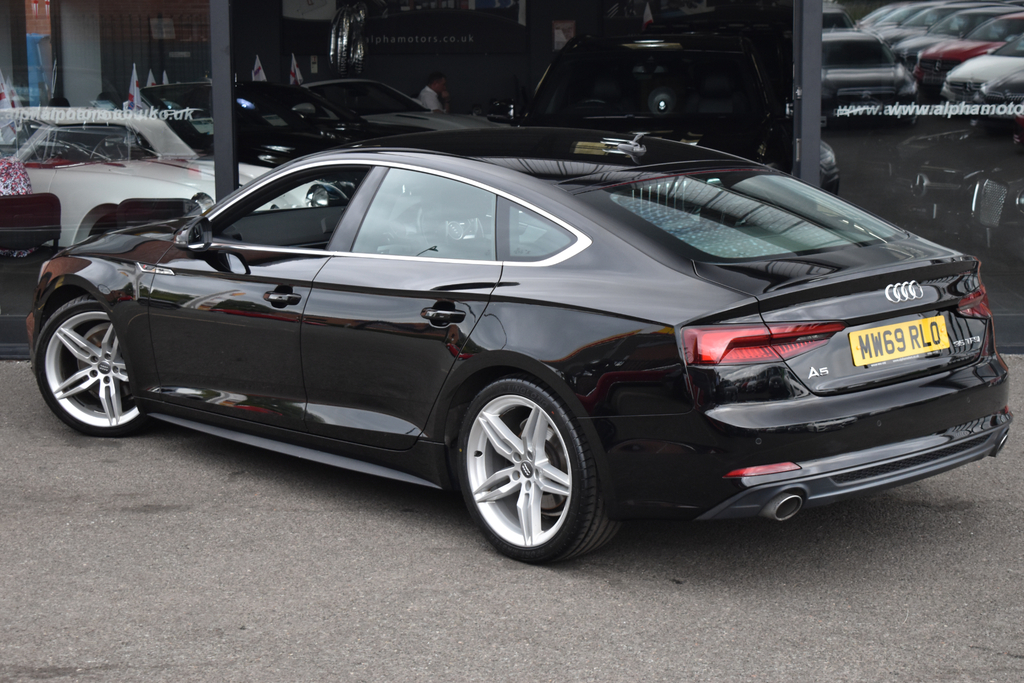 Audi A5 2.0 Tfsi 35 S Line Sportback S Tronic E Black #2