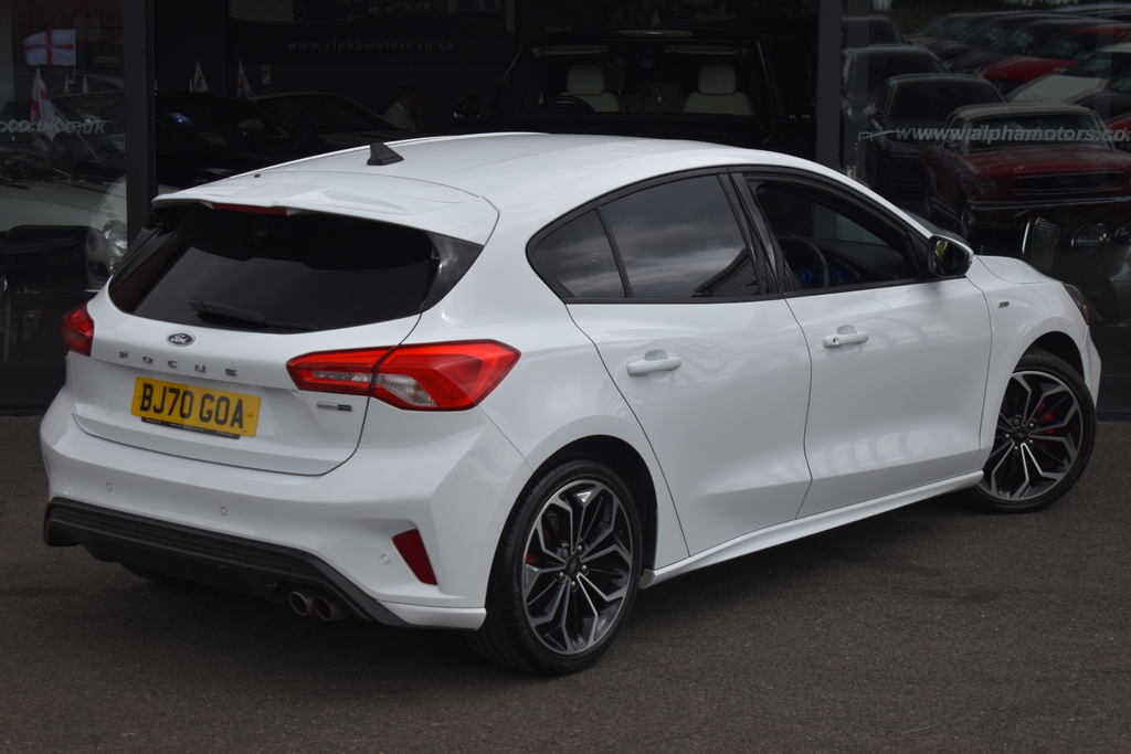 Ford Focus 1.0T Ecoboost Mhev St-line X Edition Hatchback White #5