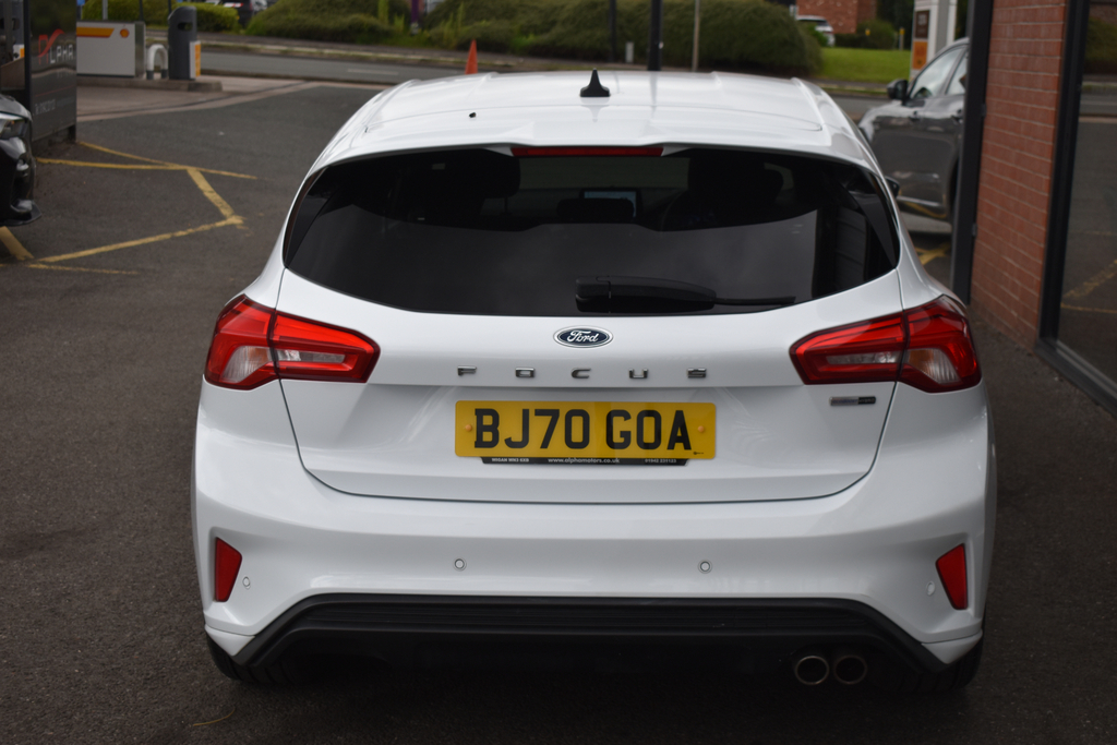Ford Focus 1.0T Ecoboost Mhev St-line X Edition Hatchback White #6