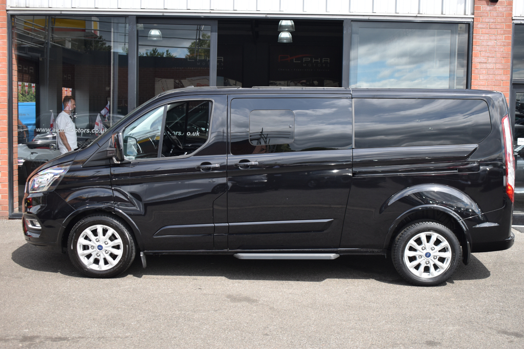 Ford Tourneo Custom 2.0 320 Ecoblue Titanium Minibus Double Cab Di Grey #13