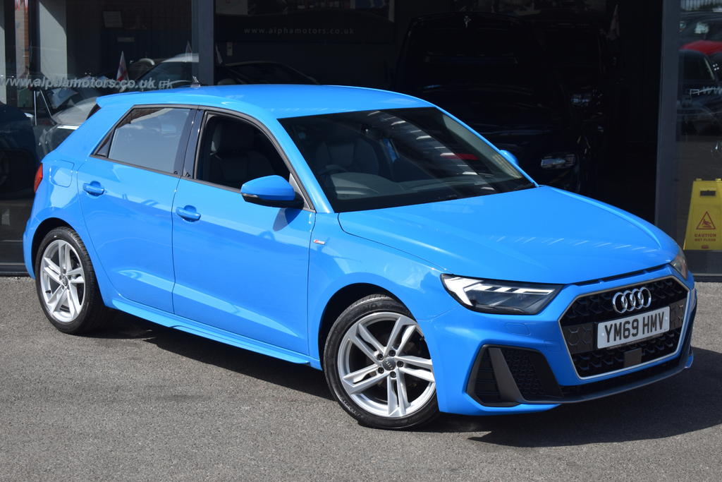 Audi A1 1.0 Tfsi 25 S Line Sportback Eur Blue