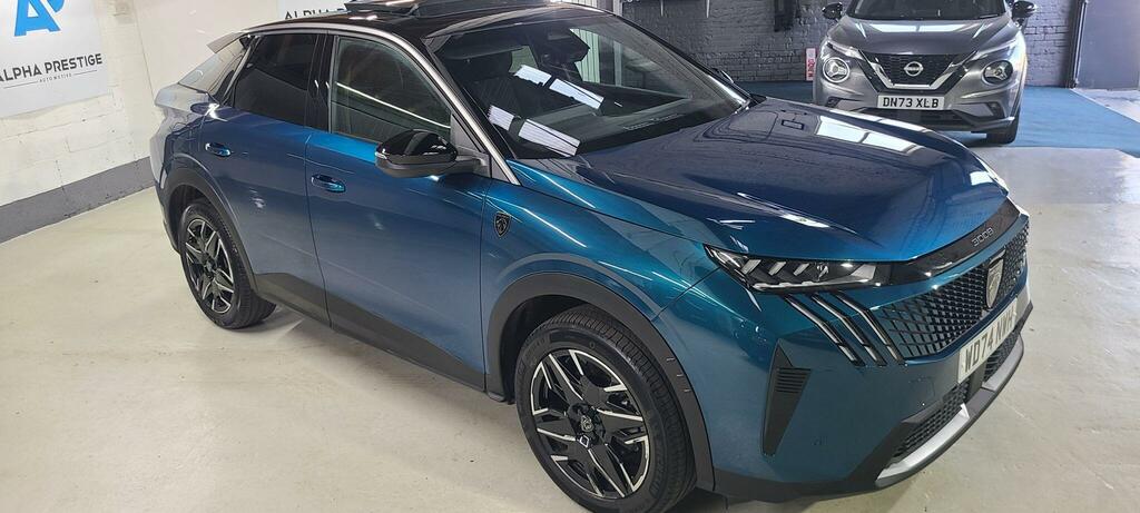 Peugeot 3008 Gt Blue #4