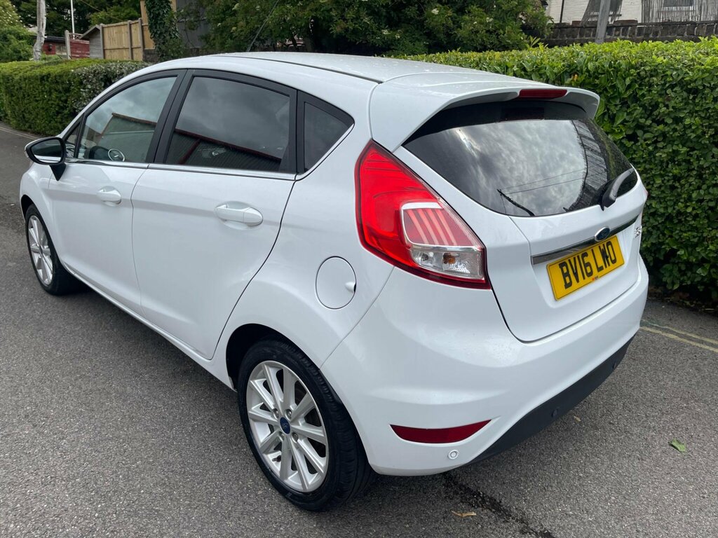 Ford Fiesta 1.6 Titanium Powershift Euro 6 White #5