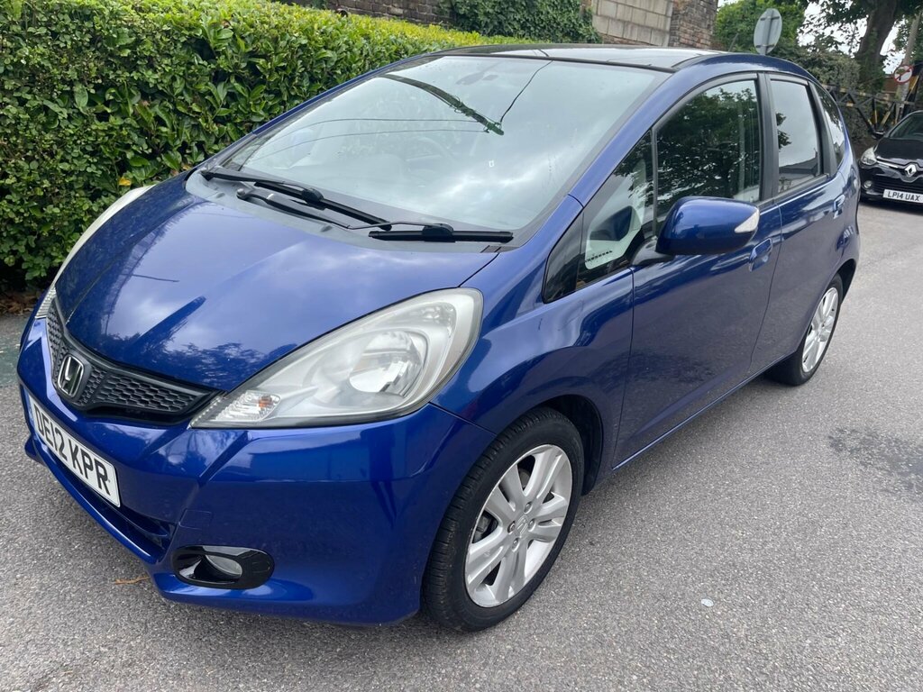 Honda Jazz 1.4 I-vtec Ex Euro 5 Blue #4