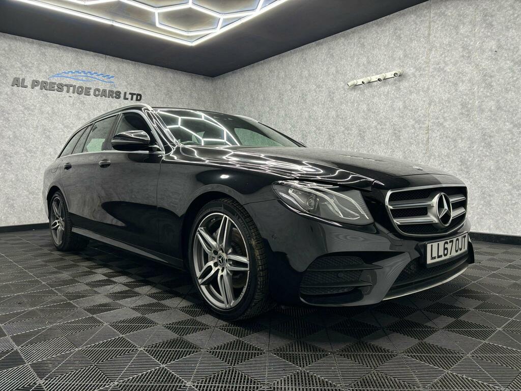 Mercedes-Benz E Class 2.0 E220d Amg Line G-tronic Euro 6 Ss LL67OJT Black #4