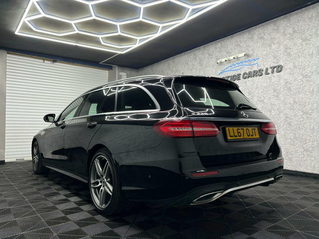 Mercedes-Benz E Class 2.0 E220d Amg Line G-tronic Euro 6 Ss LL67OJT Black #5