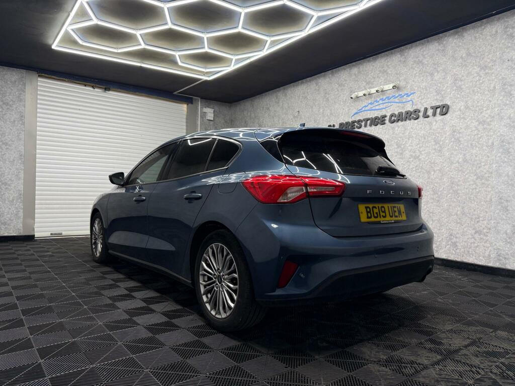 Ford Focus 1.0T Ecoboost Titanium X Euro 6 Ss BG19UEM Blue #6