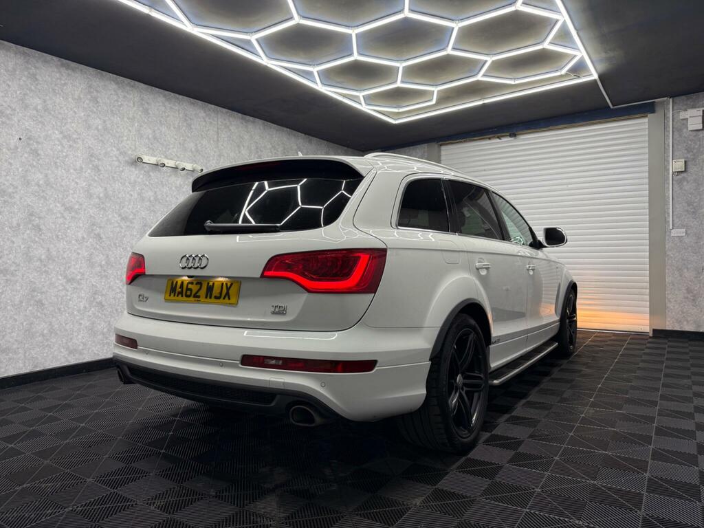 Audi Q7 3.0 Tdi V6 S Line Plus Tiptronic Quattro Euro 5 S MA62WJX White #4