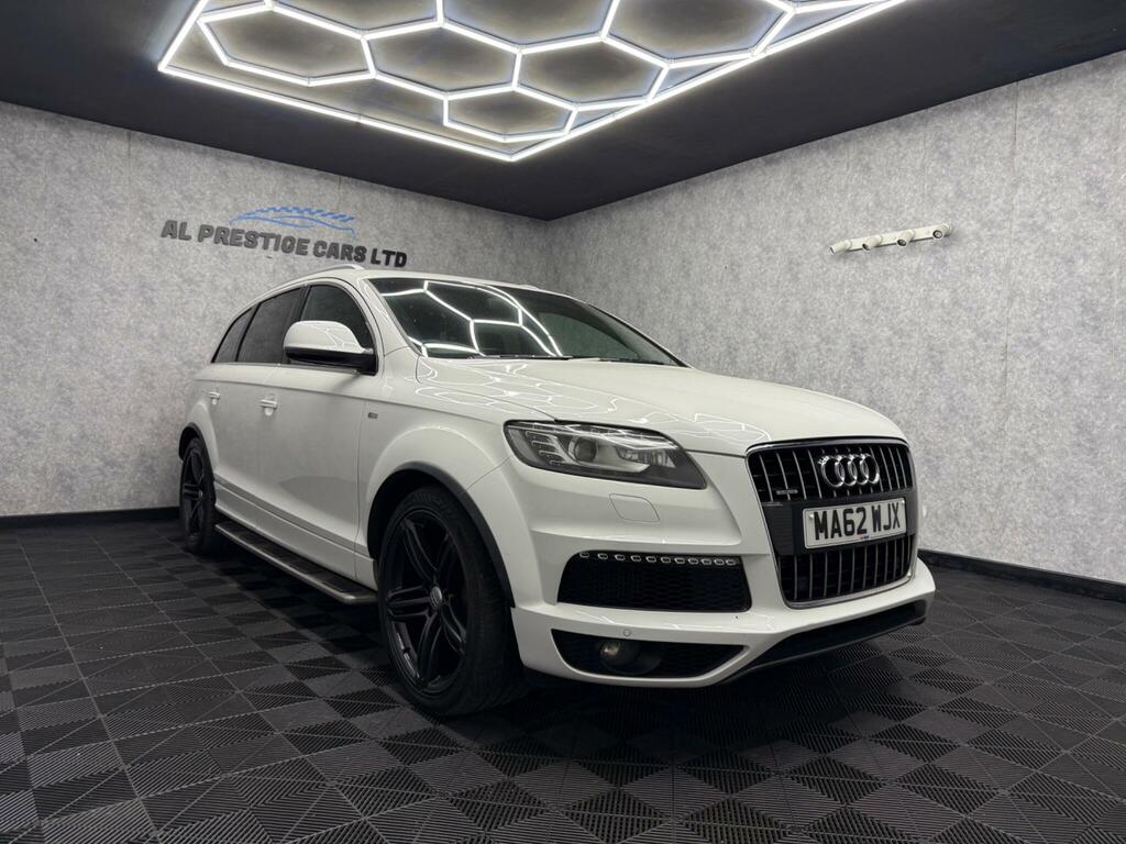 Audi Q7 3.0 Tdi V6 S Line Plus Tiptronic Quattro Euro 5 S MA62WJX White #5