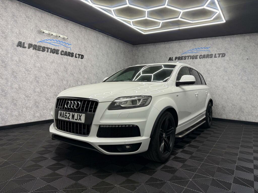 Audi Q7 3.0 Tdi V6 S Line Plus Tiptronic Quattro Euro 5 S White