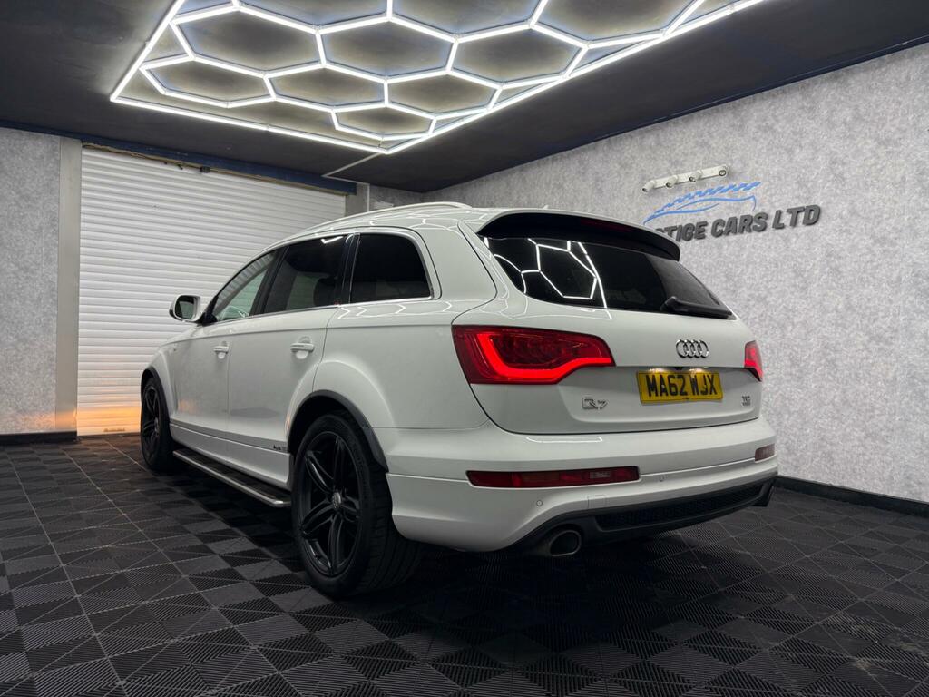 Audi Q7 3.0 Tdi V6 S Line Plus Tiptronic Quattro Euro 5 S MA62WJX White #6