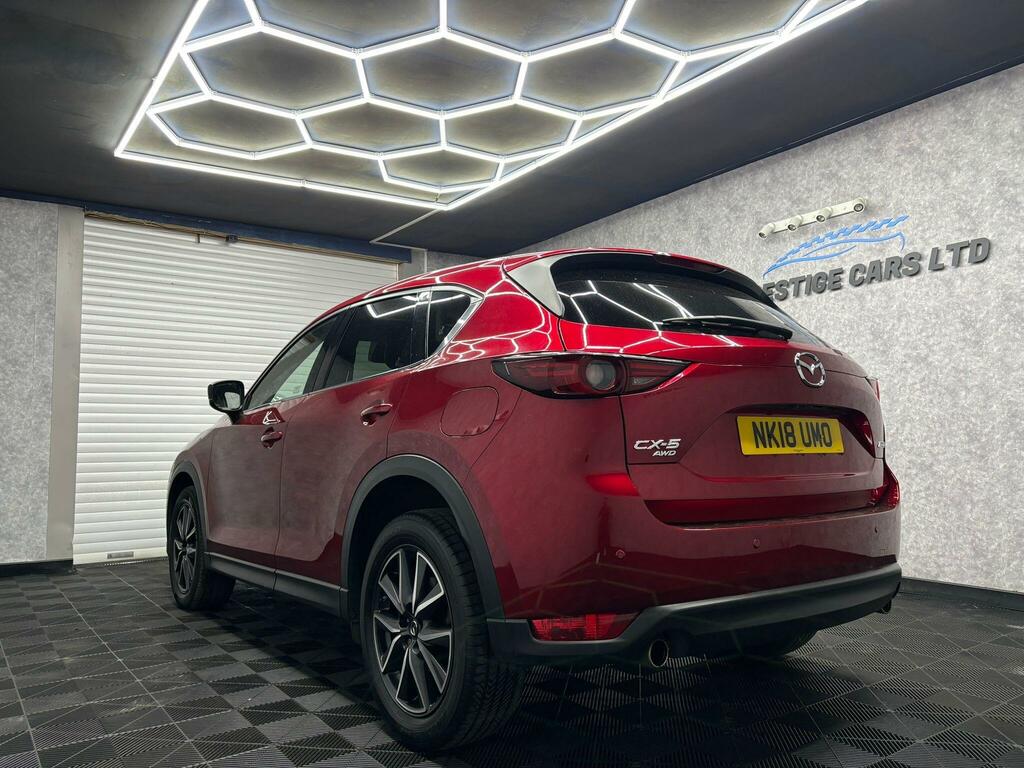 Mazda CX-5 2.2 Skyactiv-d Sport Nav 4Wd Euro 6 Ss NK18UMO Red #5