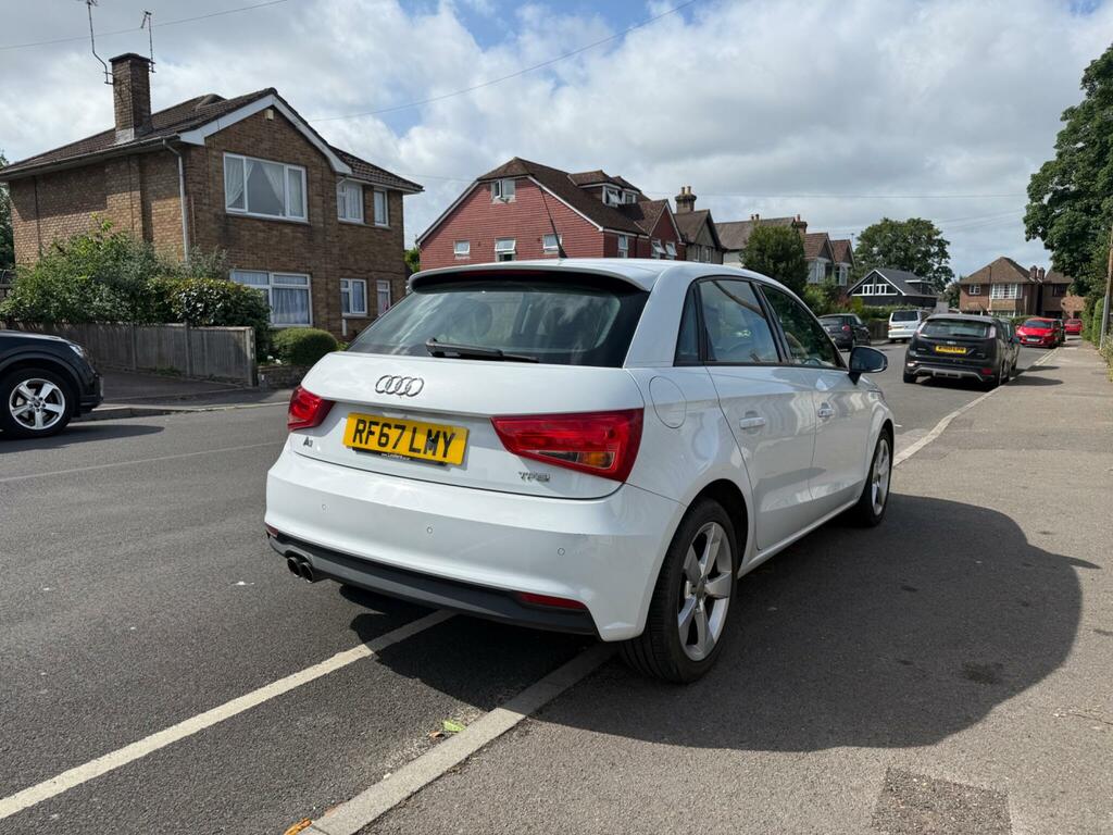 Audi A1 1.4 Tfsi Sport Sportback Euro 6 Ss RF67LMY White #3