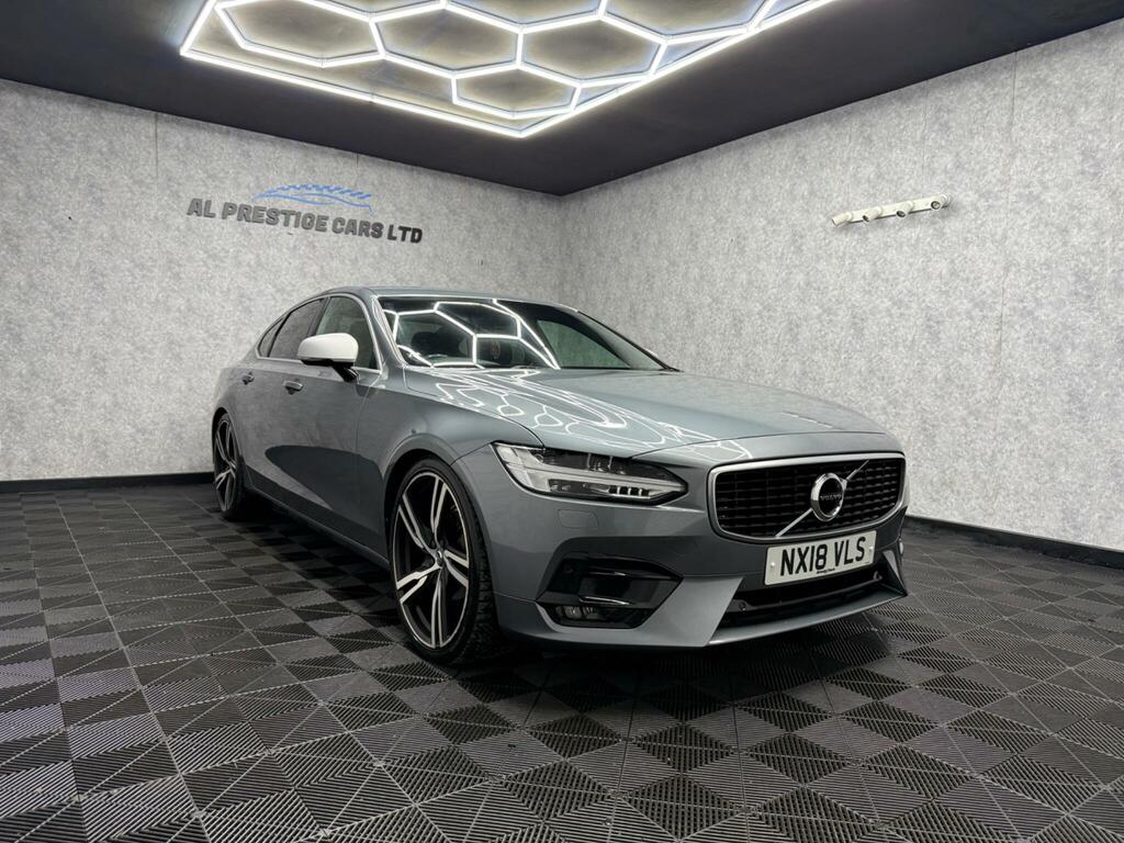 Volvo S90 2.0 D4 R-design Pro Euro 6 Ss NX18VLS Grey #3