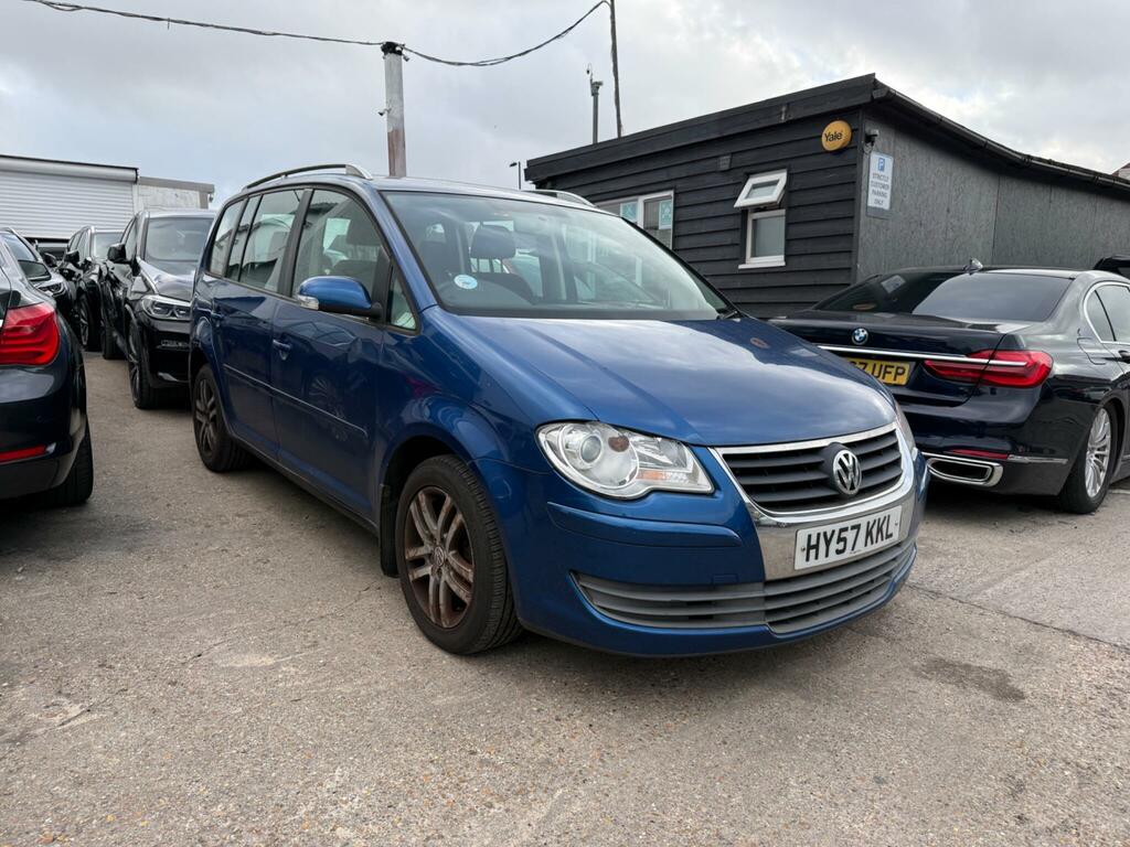 Volkswagen Touran Se Blue #2