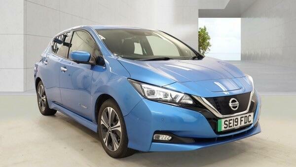 Nissan Leaf Tekna Blue #5