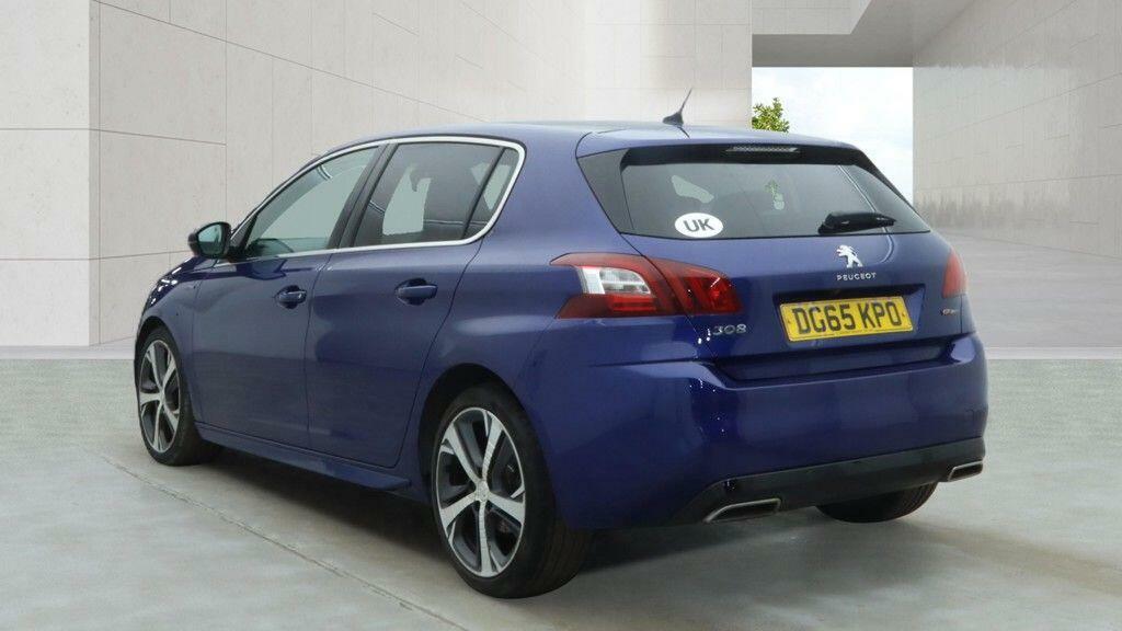 Peugeot 308 1.2 Puretech Gt Line Euro 6 Ss Blue #6
