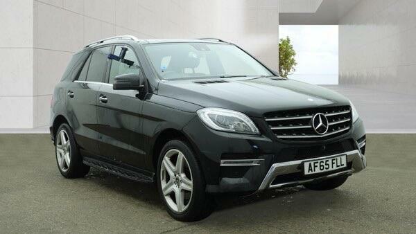 Mercedes-Benz M Class Amg Line Black #5