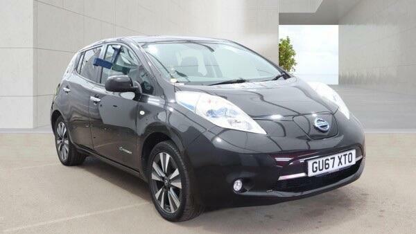 Nissan Leaf Tekna Black #5
