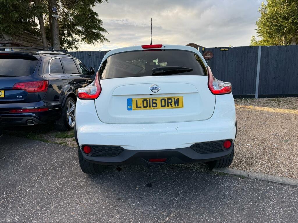 Nissan Juke 1.6 N-connecta Xtron Euro 6 LO16ORW White #6