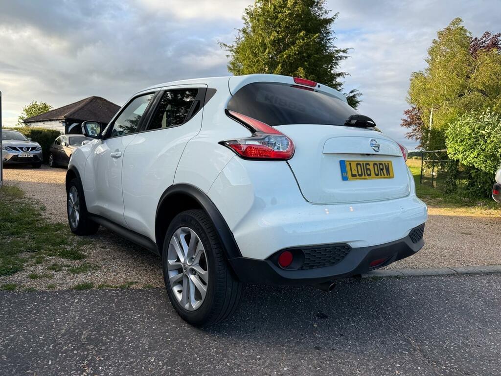 Nissan Juke 1.6 N-connecta Xtron Euro 6 LO16ORW White #5
