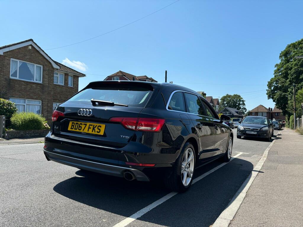 Audi A4 Avant 2.0 Tfsi Sport S Tronic Euro 6 Ss BD67FKS Black #2