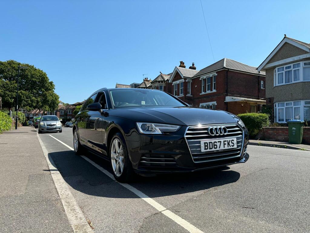 Audi A4 Avant 2.0 Tfsi Sport S Tronic Euro 6 Ss BD67FKS Black #4