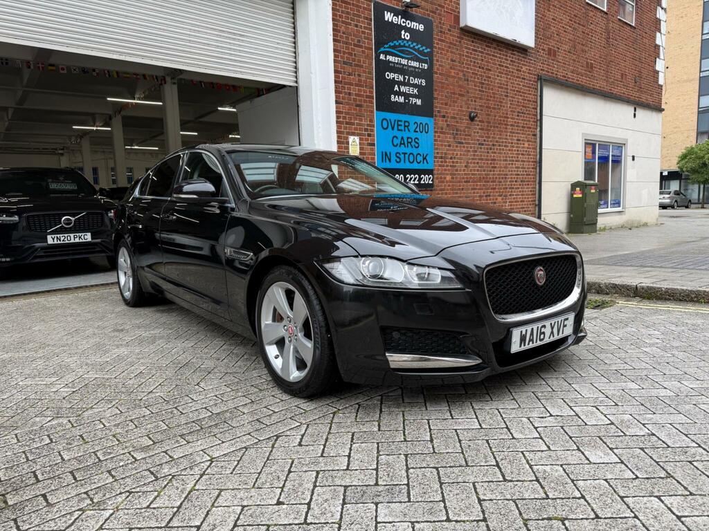 Jaguar XF 2.0D Portfolio Euro 6 Ss WA16XVF Black #4
