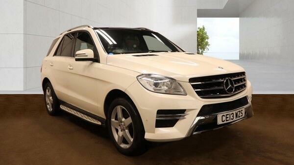 Mercedes-Benz M Class Amg Sport White #5